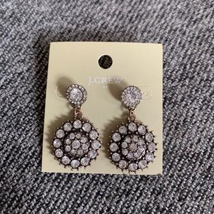 Gorgeous Crystal Flower Earrings